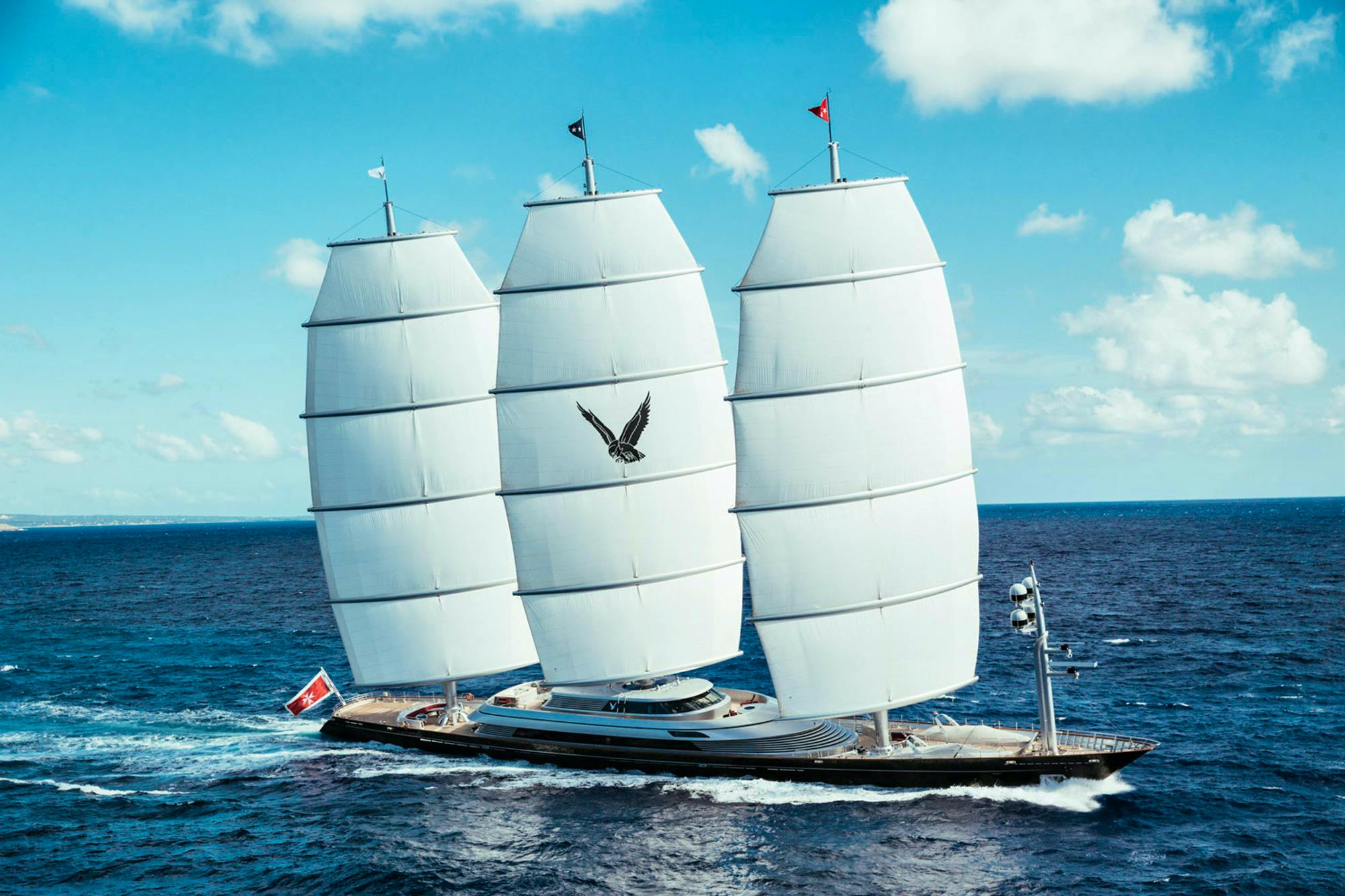 maltese falcon yacht tracker